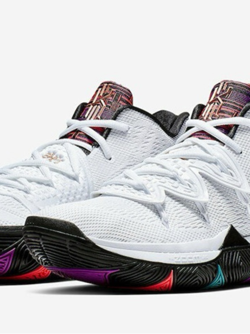 NIKE KYRIE 5 BHM BLACK HISTORY MONTH BQ6237 100 Sz 18